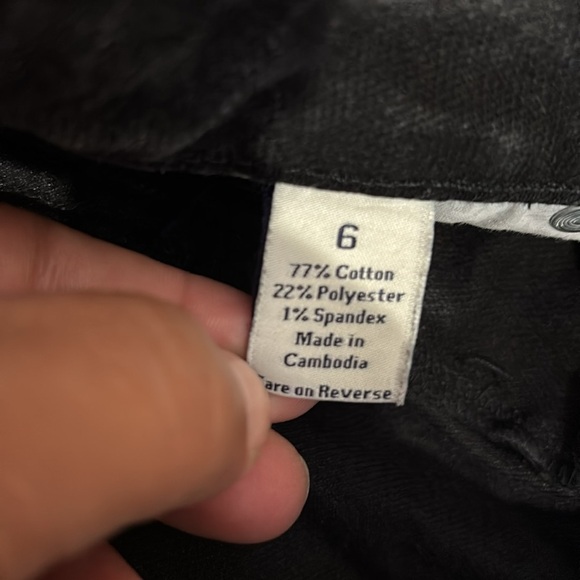 Simply Vera Vera Wang Charcoal Denim Pants - Picture 6 of 6